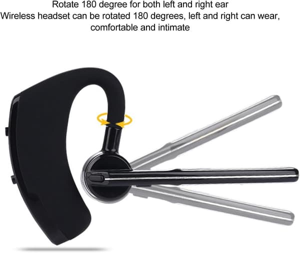 Trådlöst Bluetooth-headset med ultralång batteritid, mini sport samtal affärsbrusreducerande headset V8