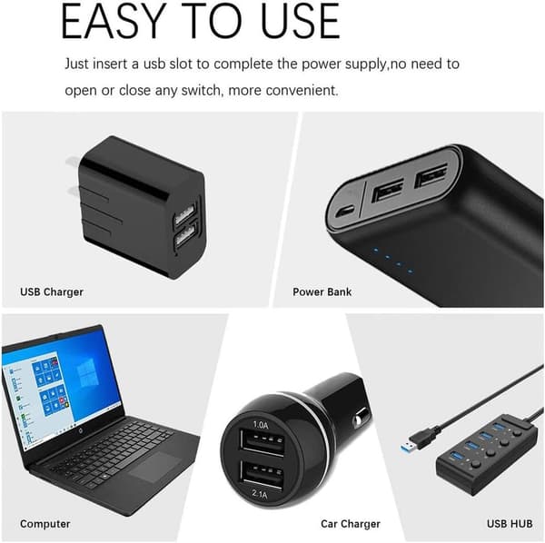 USB-biltilbehør Interiør Atmosfære Stjernehimmel Lampe Omgivende Nattlys