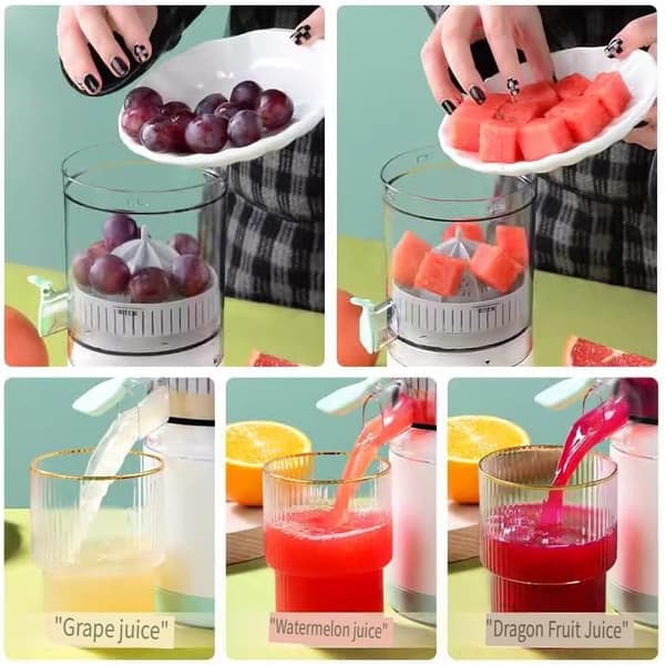 Juicer trådløs juicer bærbar juicer med USB-port