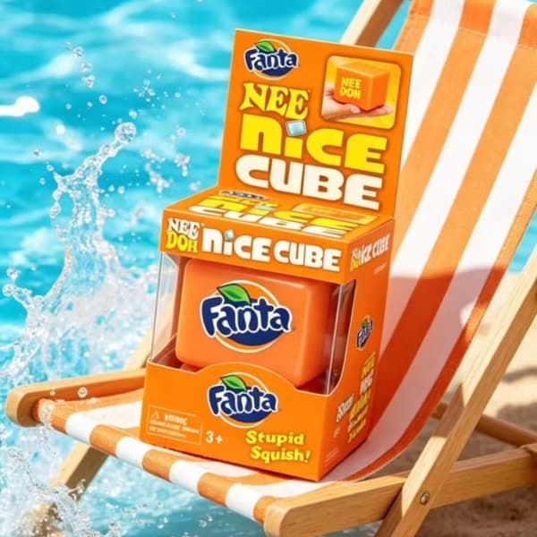 Ny trykkavlastningsklemme Fanta Dr Pepper Nice Cube Squish Sensorisk fingertuppleke