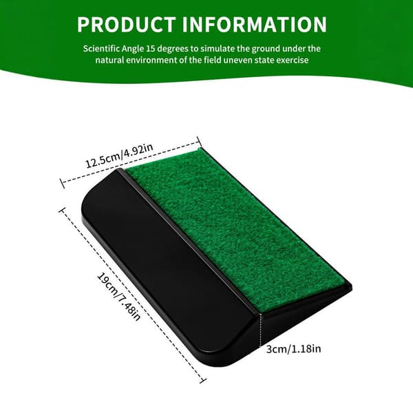 Golf Swing Trainer Wedge for Alignment Correction Leg Pedal | Golf Foot Wedge Golf Training Aid AlignmentGolf Foot Wedge for Swing Impact Alignment