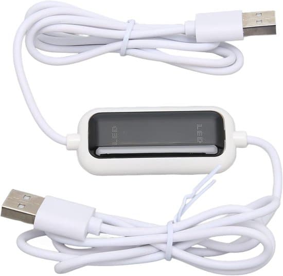 USB-dataoverføringskabel - Plug-and-Play PC-overføringskabel - Rask overføring mellom Windows-PC-er - 1 enhet - Svart (hjemmebruk)
