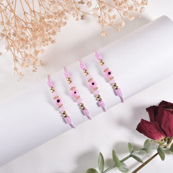 Ondt Øje Armbånd Reb Armbånd pink
