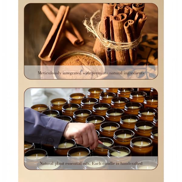 170g kreativ krystall duftlys brennetid opptil 30+ timer giftfritt duftlys kan brukes til hjemmedekorasjon og aromaterapi B