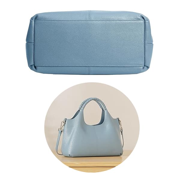 Skuldertasker i læder, punge og håndtasker til kvinder, designer-crossbody-hobo-mellemstore tasker Red