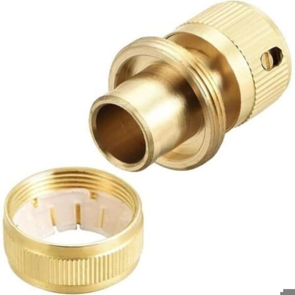 19 mm (3/4\") Messing Have Slange Hurtigkoblinger – Pakke med 4