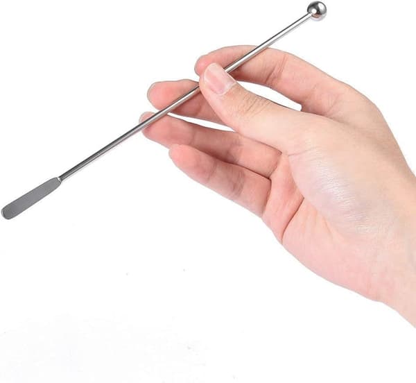 5 stk. kaffe- og drikkepinde i rustfrit stål, cocktailrørere, drinkspinde 7,4\" Swizzle Stick Picks Tools