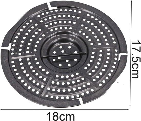 Vridningsbestandig erstatningsgrillpanne for airfryer for jevn oppvarming