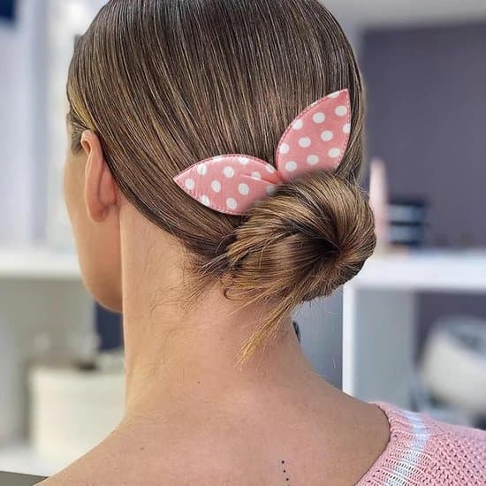 5-delars hårknutsverktygssats - Kaninöron hårresår - Donut - Prickig - Elastiska hårstylingstillbehör - Kaninöron - Hårknutsverktyg - Hårknut