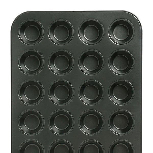 Minimuffins Muffinsplåt 24 st Bakform Muffinsform Minimuffinsplåt Non-Stick