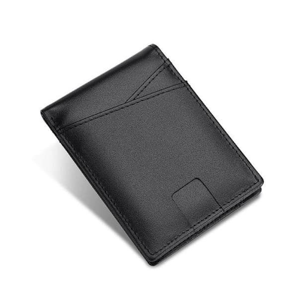Plånbok för män kohud RFID antimagnetisk korthållare (1 st)