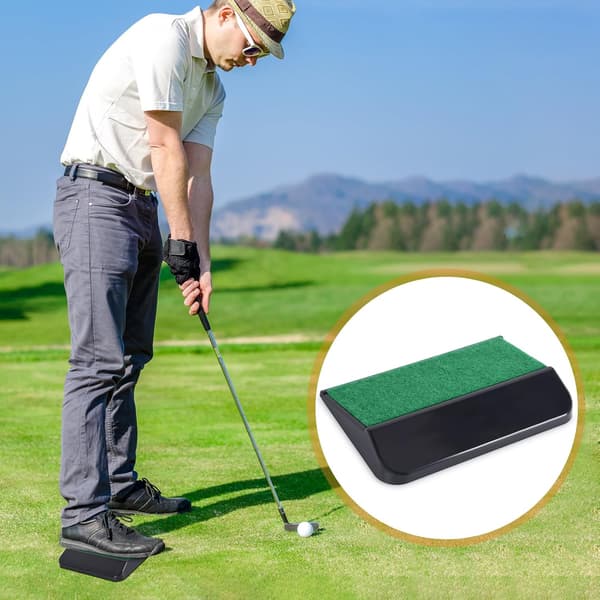 Golf Swing Trainer Wedge for Alignment Correction Leg Pedal | Golf Foot Wedge Golf Training Aid AlignmentGolf Foot Wedge for Swing Impact Alignment