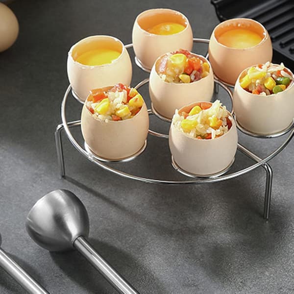 Eggetopper Åpner Eggeskiller Eggeskallfjerner Kjøkkenredskap for Hjem Hotell Restaurant Kokk