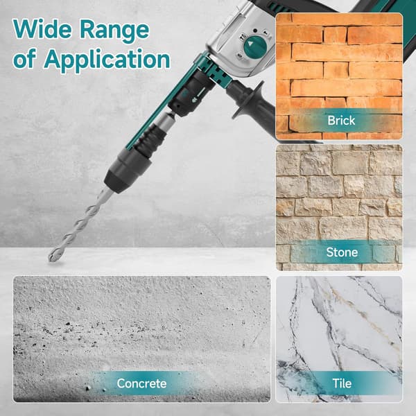 SDS-Plus - SDS-Max-adapteri poravasaroille - 8-1/4 tuumaa pitkä musta seosteräksinen adapteri