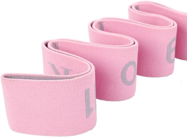 11Loops Stretchband Yoga Pilates Balett Fysioterapi Stretchingrem för Flexibilitet Bensträckningsövning Hållbar Stretchingutrustning