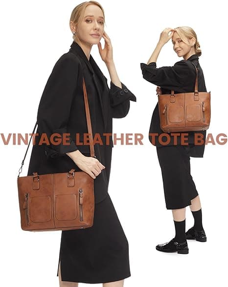 Damhandväskor stora axelväskor med flera fickor läder arbetsväskor designer hobo crossbody-väskor