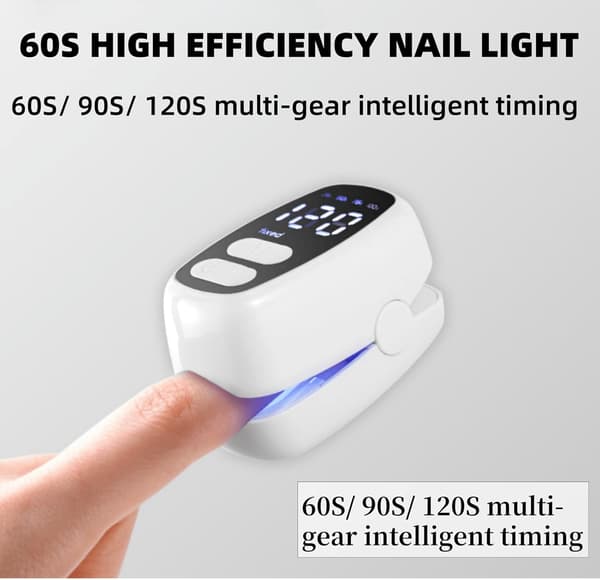 Uusi UV LED-kynsiuuni MINI-kynsilamppu nopea kuivaus
