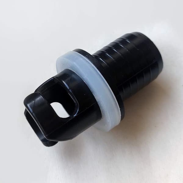 Oppblåsbar båtfotpumpe Halkey-Roberts HR slangeadapter H-R ventiladapter
