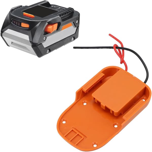 12AWG Batteridockningsadapter för 18V strömkontakter för hållbart ABS-material Strömadapter kompatibel med 18V verktyg