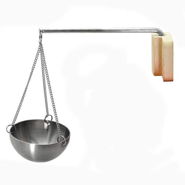 12 cm Sauna Aromaterapi Skål Oliekopholder Canadisk Rød Ceder