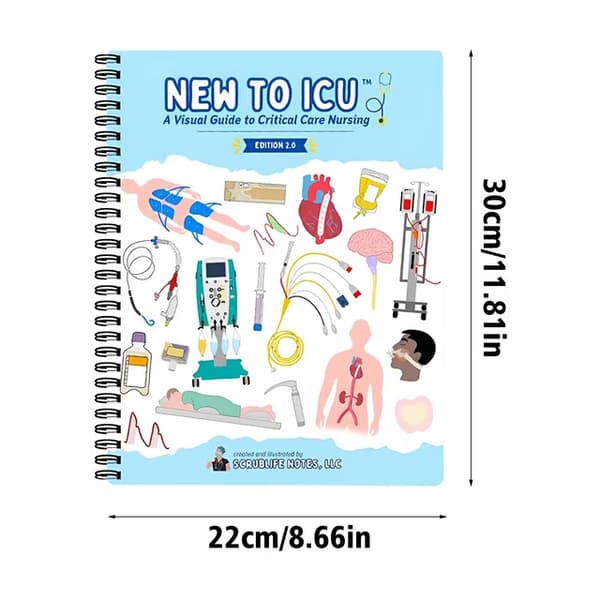 Nytt til ICU™ 2.0: En visuell guide til intensivsykepleie spiral