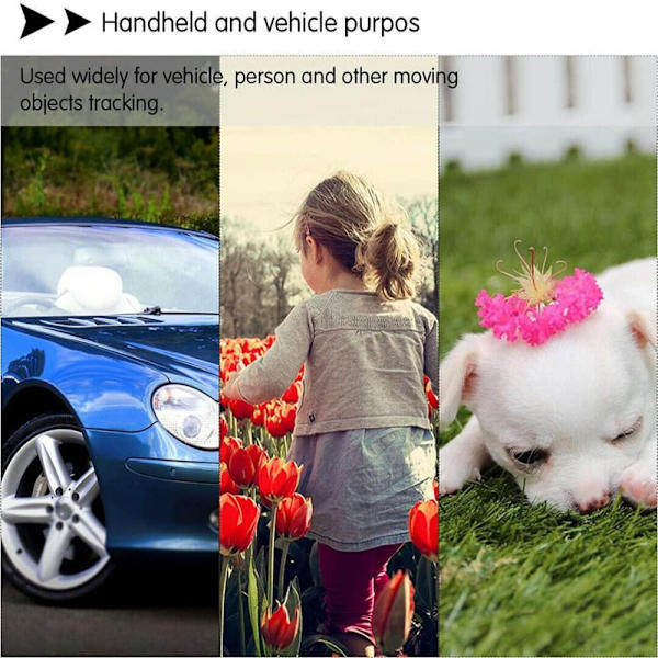 2st Magnetisk GPS Tracker GPS Live Tracking Locator Enhet Magnetisk Mini Bil Tracker (GF07)