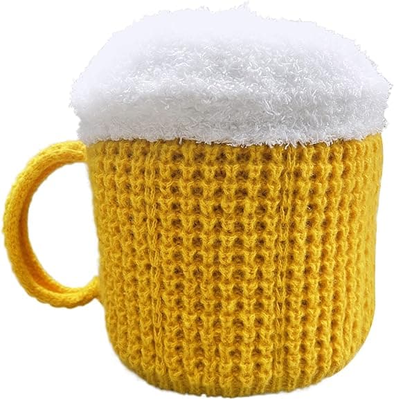 Roliga mössor för män och kvinnor, varma stickade vintermössor, julmössor, roliga presenter