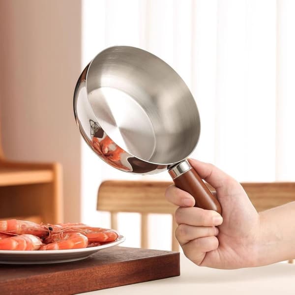 Rustfrit stål instant nudler snack lille kasserolle til én person