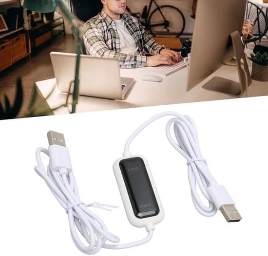 USB-dataoverføringskabel - Plug-and-Play PC-overføringskabel - Rask overføring mellom Windows-PC-er - 1 enhet - Svart (hjemmebruk)