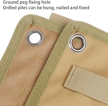 1 stk Khaki Taktisk Skytematte Taktisk Skytematte