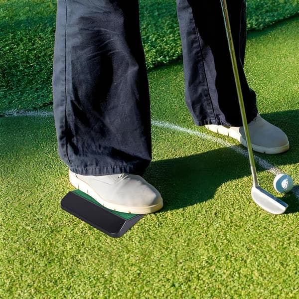 Golf Swing Trainer Wedge for Alignment Correction Leg Pedal | Golf Foot Wedge Golf Training Aid AlignmentGolf Foot Wedge for Swing Impact Alignment
