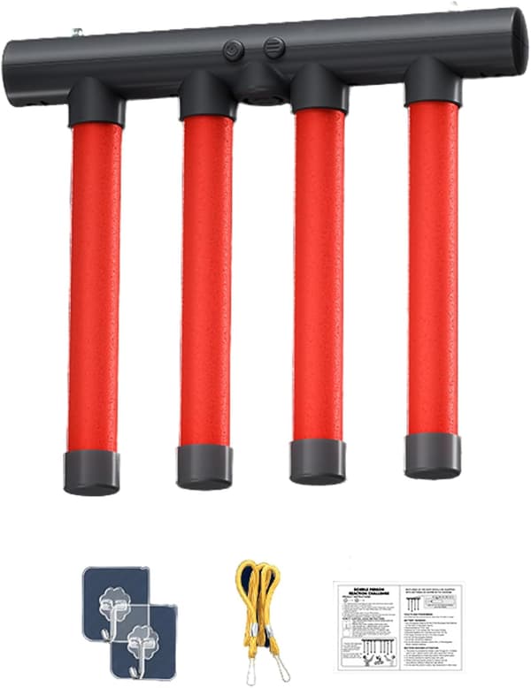 Reflex Drop Sticks Challenge Game Hand Eye Coordination Reaction Time Training Training Toy for Kids and Adults 3 Adjustable Speed Modes