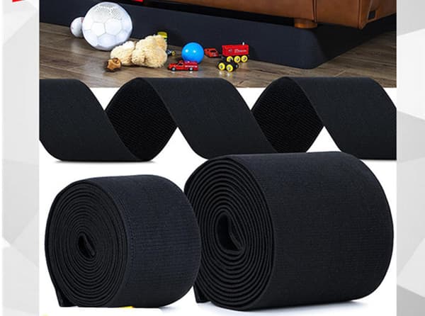 Legetøjsbarriere til under sofaen, sofastopper, justerbar sengestopper, under sofaprotektor for at forhindre kæledyrslegetøj i at blive væk