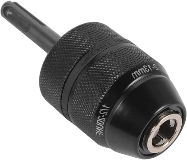 Kraftig Professionel 2-13mm 1/2-tomme Nøglefri Borepatron med SDS-Plus Nøglefri Adapter til Borepatron til Borehammere og Slagboremaskiner