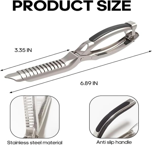 Rib Prep Tools for Grilling Enthusiasts Membrane Remover Ergonomic Design Easy Dishwasher Safe Grilling Accessories (2 pcs)