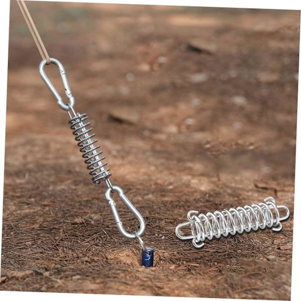 4st Tältfjäderspännen Repsträckare för Utomhuscamping Bungee Cords Hemmagym