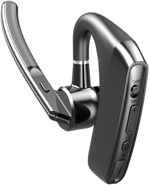 Trådlöst Bluetooth-headset med ultralång batteritid, mini sport samtal affärsbrusreducering headset V8C