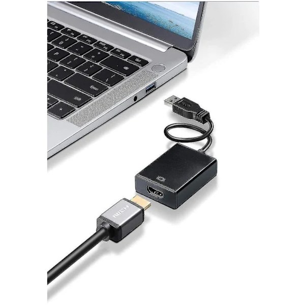 USB til HDMI-adapter USB 3.0/2.0 til HDMI 1080p videografikkabel