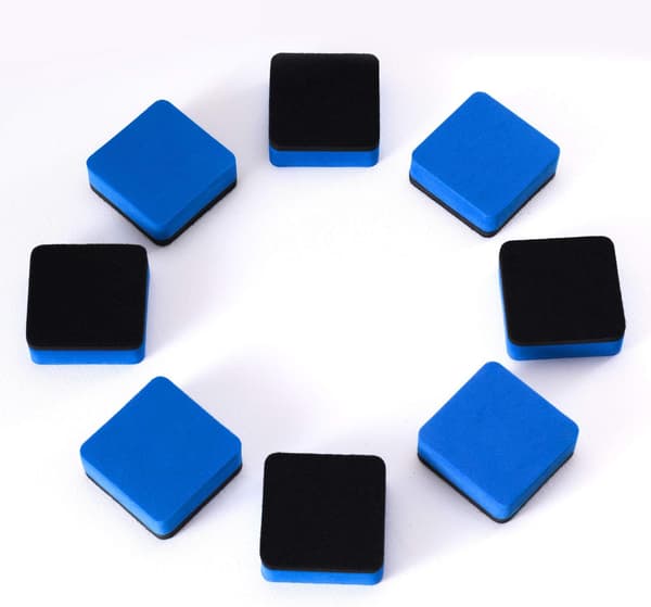 48-pack magnetiska whiteboard-suddgummin för klassrum, hem och kontor