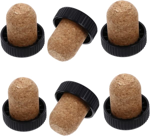 Dryckesflaskförslutare 6-pack röd korkförsegling för drycker för Ktv Cafe