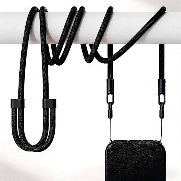 For iPhone 17 Pro Max Justerbar Crossbody Halsstropp