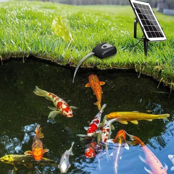 Solar damlufter – 3,5 W effekt – 4000 mAh batteri – Innebygd USB – Miljøvennlig
