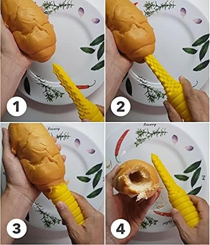 Hotdogbollebor Perfekt til Grill og BBQ Ideel størrelse til Bratwurst og andre pølser