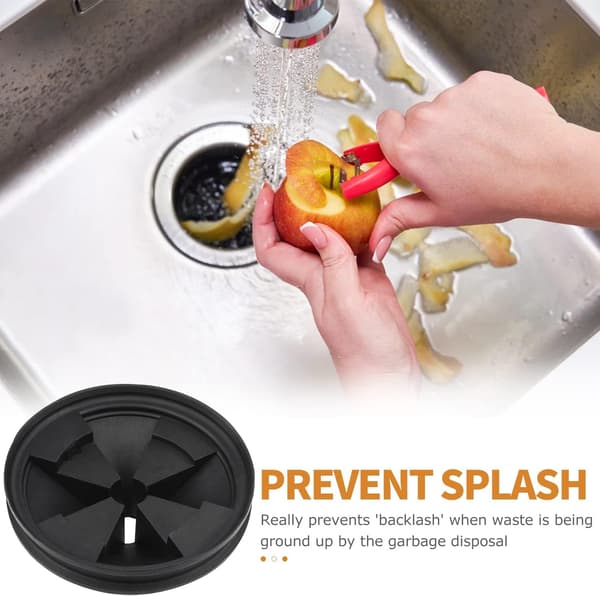 Avfallskvarn Stänkskydd 2-pack Uppgraderat EPDM-gummi för InSinkErator Evolution Series 3 3/8\" QCB-AM Diskbänksbaffel Avloppsskydd