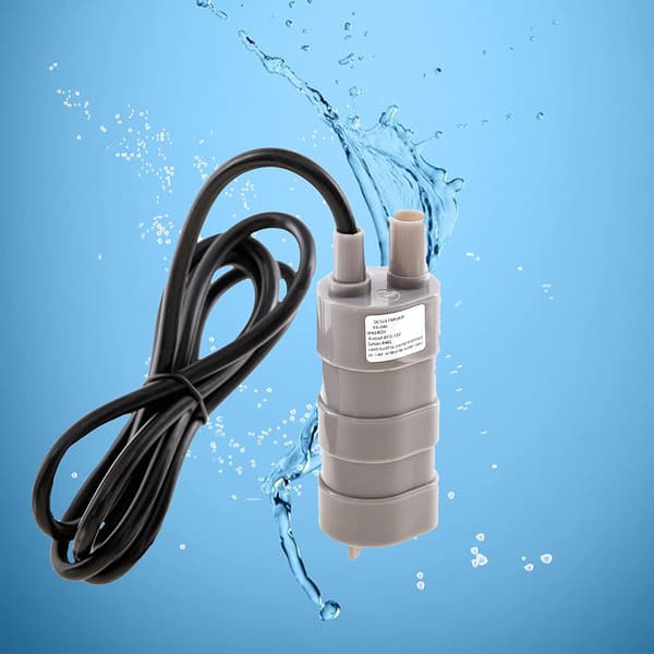 12v DC 1.2A Mikro Dränkbar Vattenpump Hög Lyfthöjd 5M 600L/H