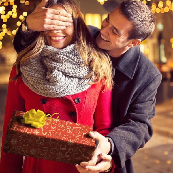 10 ark julklappspapper rulle rött kraftpapper julklappspapper presentpapper snöflingsmönster presentpapper