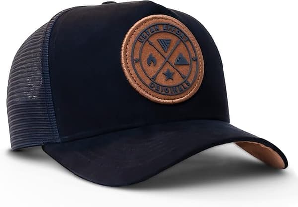 Tucker-hatte til mænd - Mesh-bagsidekasket til kvinder Baseballhat 5-panel-Fantastisk baseball-snapback-lukning sort black