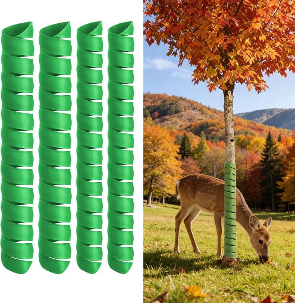 Spirala Trädskydd 4-pack 2 Storlekar för Höst & Vinter