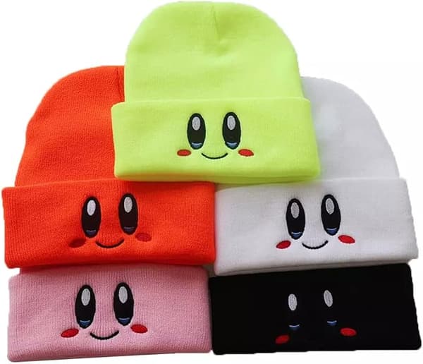 HANDICRAFT - Kid-by mössa vuxenstorlek anime-hatt accessoar kawaii vit white
