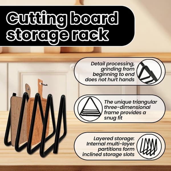 Skærebræt Organizer Holder Stand